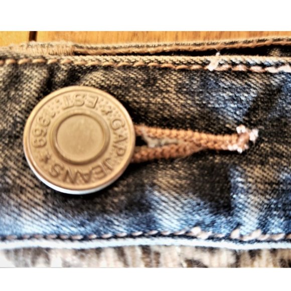 GAP Size 14 Denim and Leopard Print Woman's Mini-Skirt - Picture 7 of 7